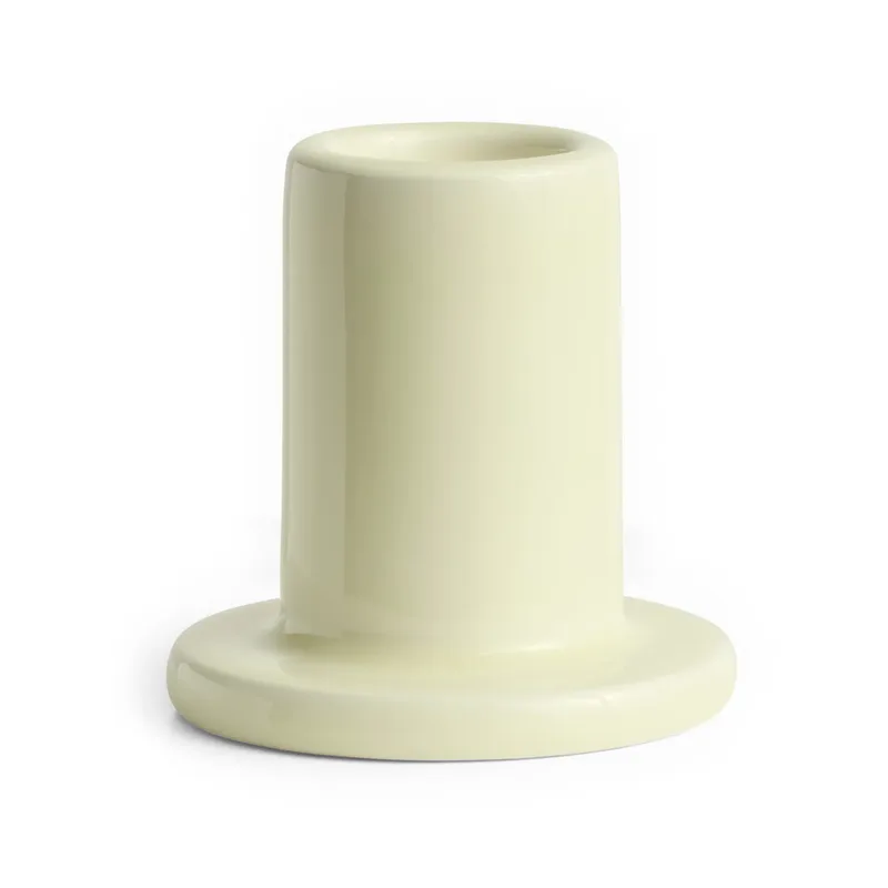 Tube Kerzenhalter 5cm Lime white by HAY – product photo