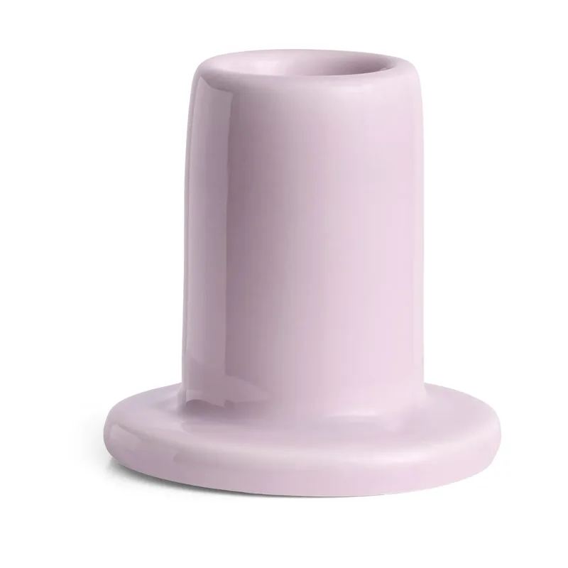 Tube Kerzenhalter 5cm Pale pink från HAY – produktbild