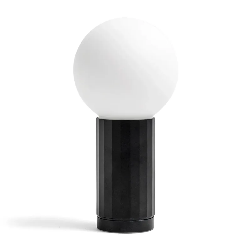 Turn On Tischleuchte Schwarz by HAY – product photo