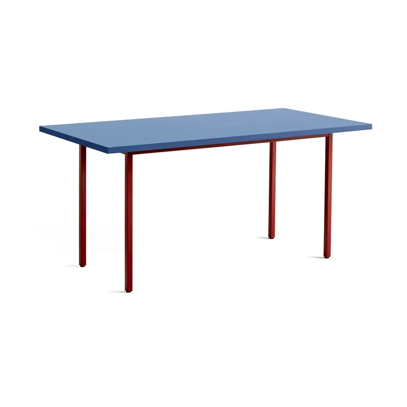 Two-Colour Esstisch 82x160 cm Maroon red-blue by HAY – product photo