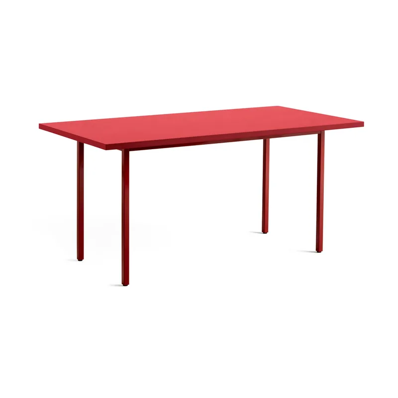Two-Colour Esstisch 82x160 cm Maroon red-red by HAY – product photo