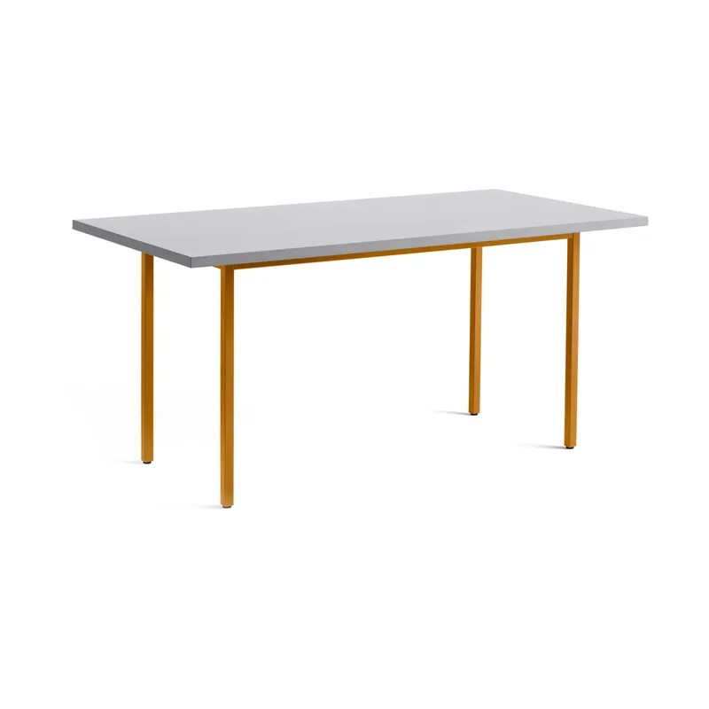 Two-Colour Esstisch 82x160 cm Ochre-light grey by HAY – product photo