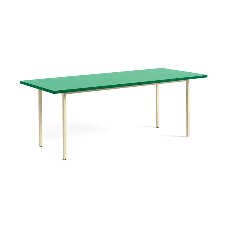 Two-Colour Esstisch 90x200 cm Ivory-green mint by HAY – product photo