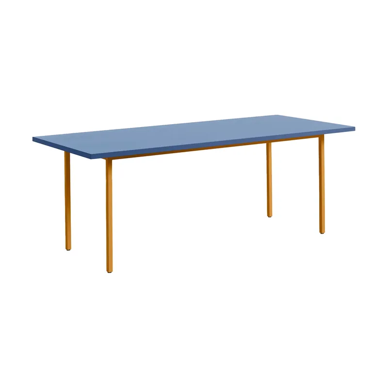 Two-Colour Esstisch 90x200 cm Ochre-blue by HAY – product photo