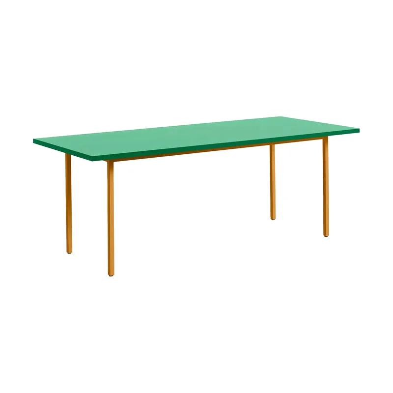 Two-Colour Esstisch 90x200 cm Ochre-green mint by HAY – product photo