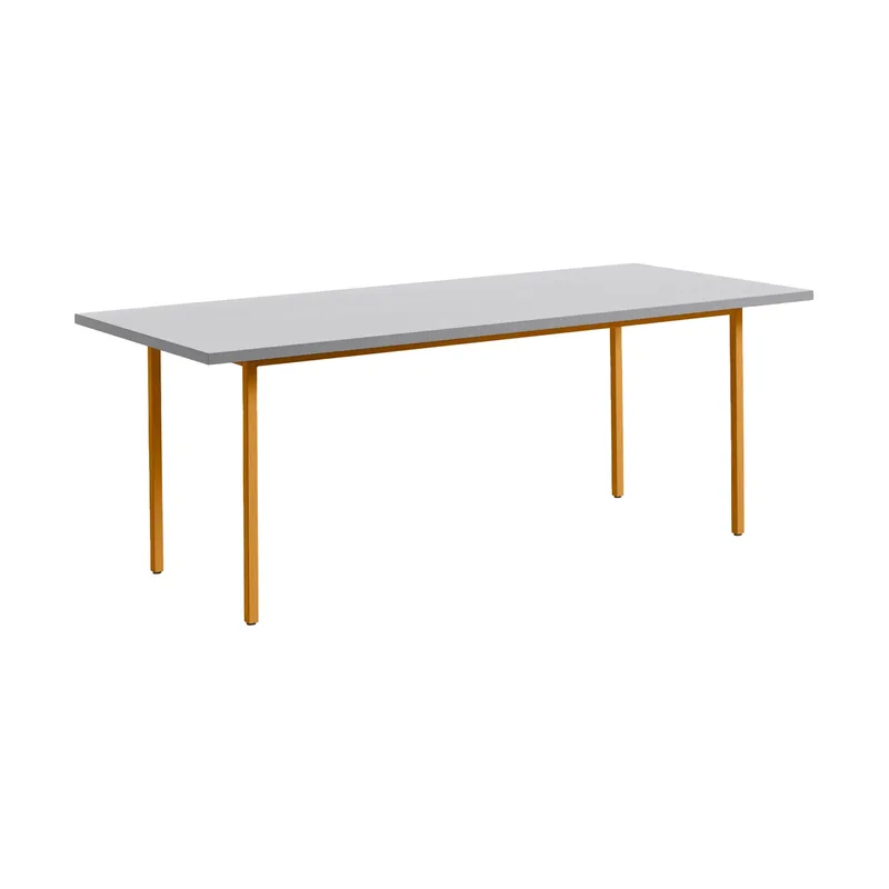 Two-Colour Esstisch 90x200 cm Ochre-light grey van HAY – productfoto