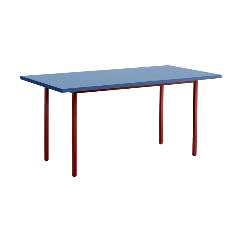 Two-Colour Esstisch 90x240 cm Maroon red-blue by HAY – product photo