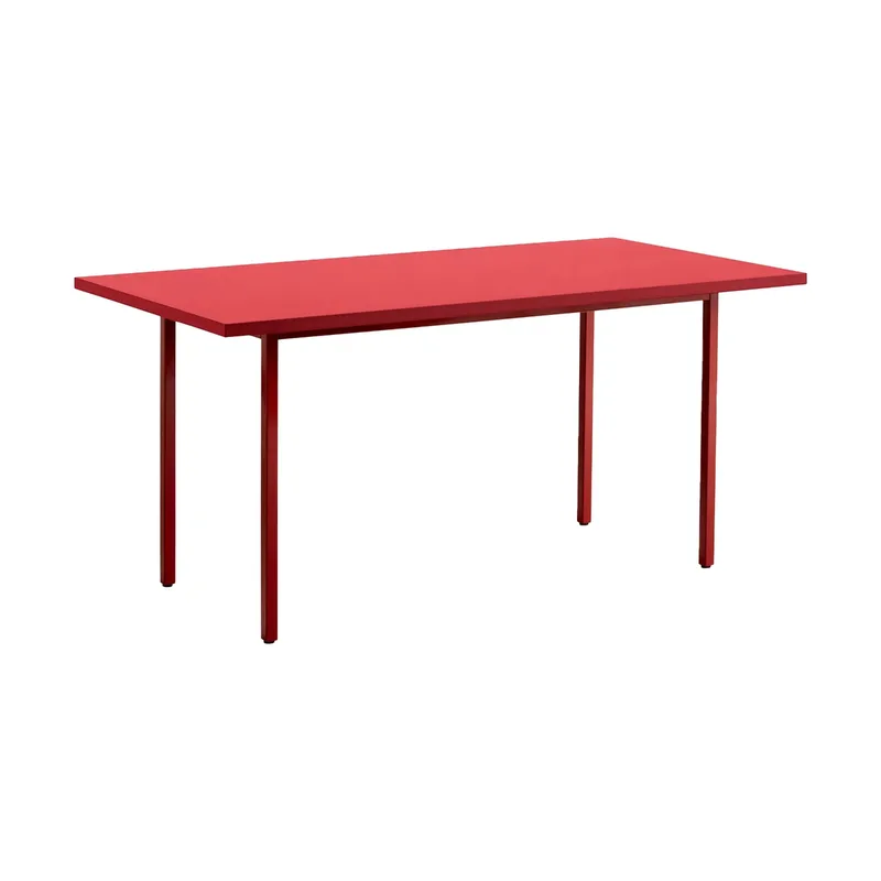 Two-Colour Esstisch 90x240 cm Maroon red-red by HAY – product photo