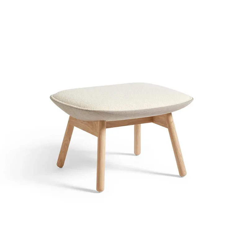Uchiwa Fußhocker Cream A5-Eiche-Canvas 244 från HAY – produktbild