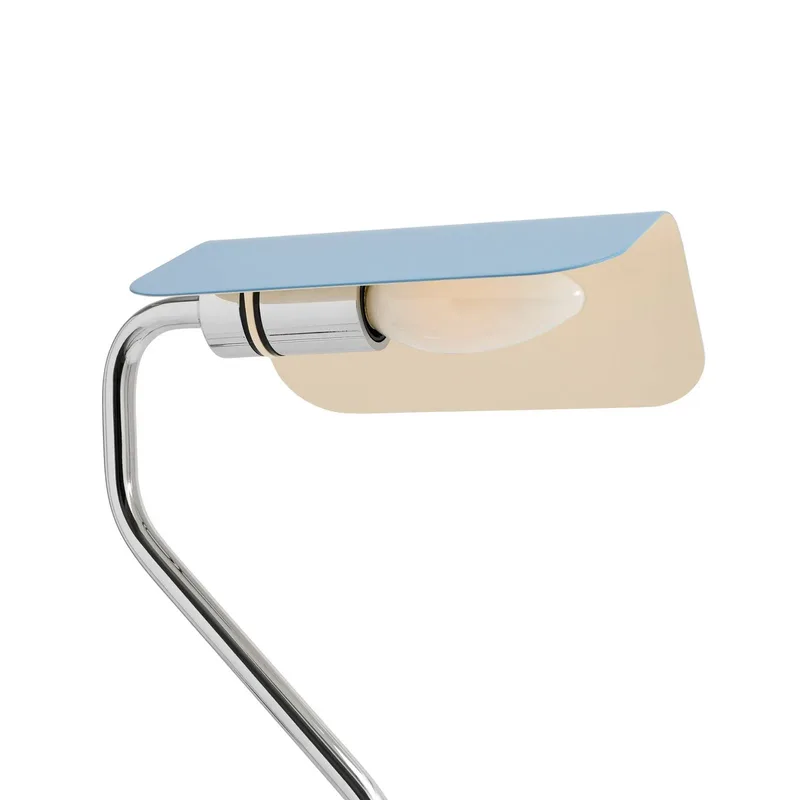 vloerlamp Apex, hoogte 110 cm, E14, staal by HAY in Pastelblauw – product photo