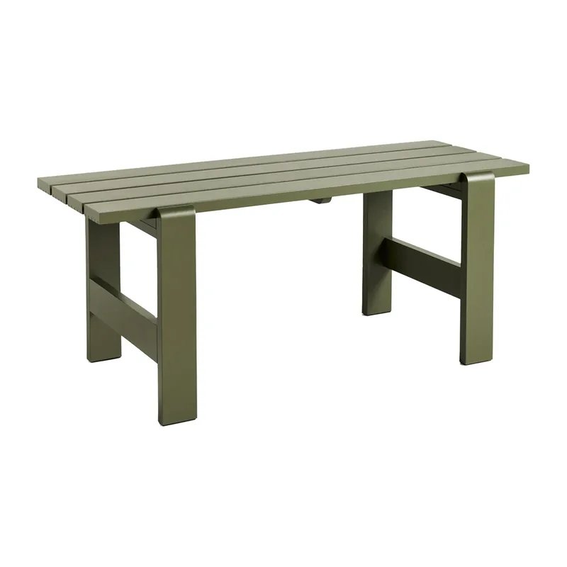 Weekday Tisch 180x66 cm Kiefernholz lackiert Olive van HAY – productfoto