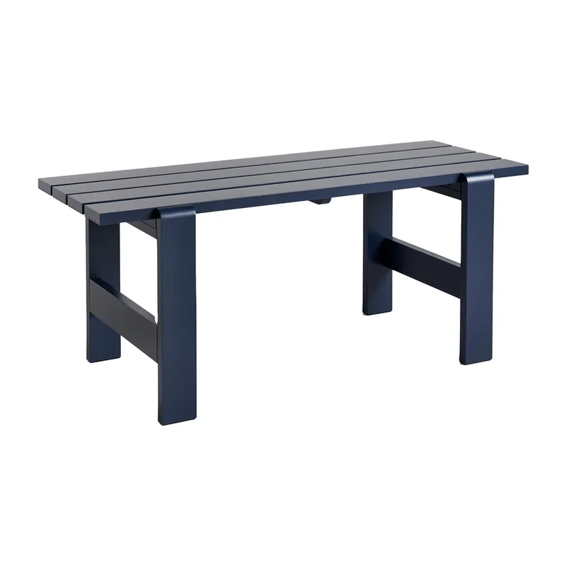 Weekday Tisch 180x66 cm Kiefernholz lackiert Steel blue van HAY – productfoto