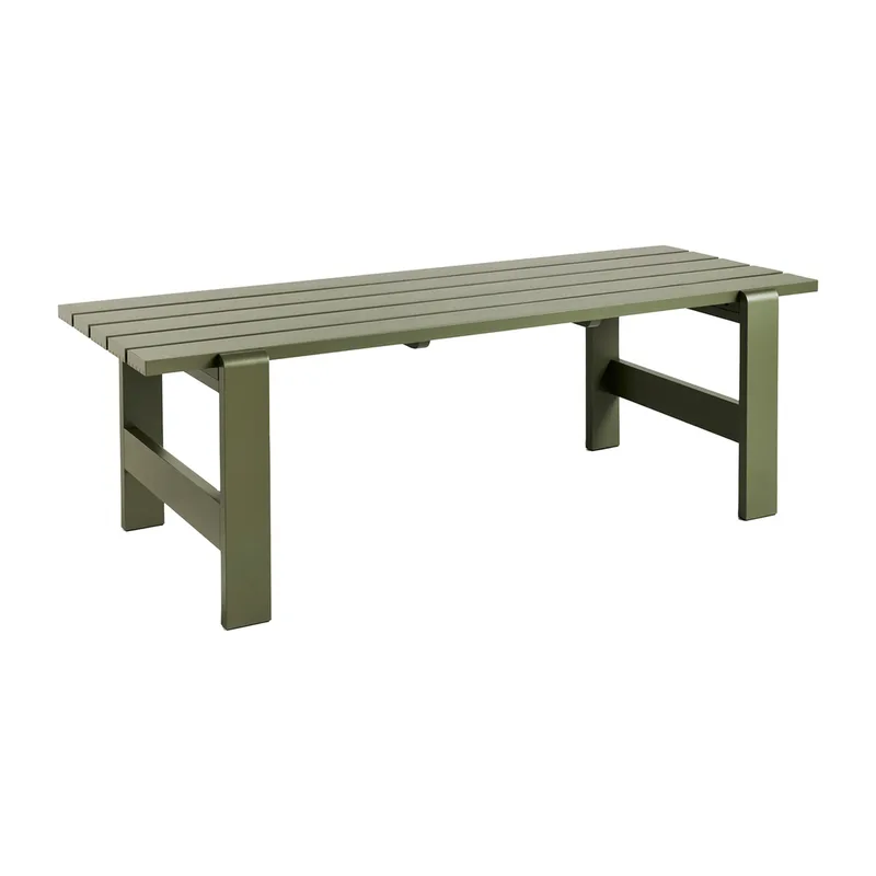 Weekday Tisch 230x83 cm Kiefernholz lackiert Olive van HAY – productfoto