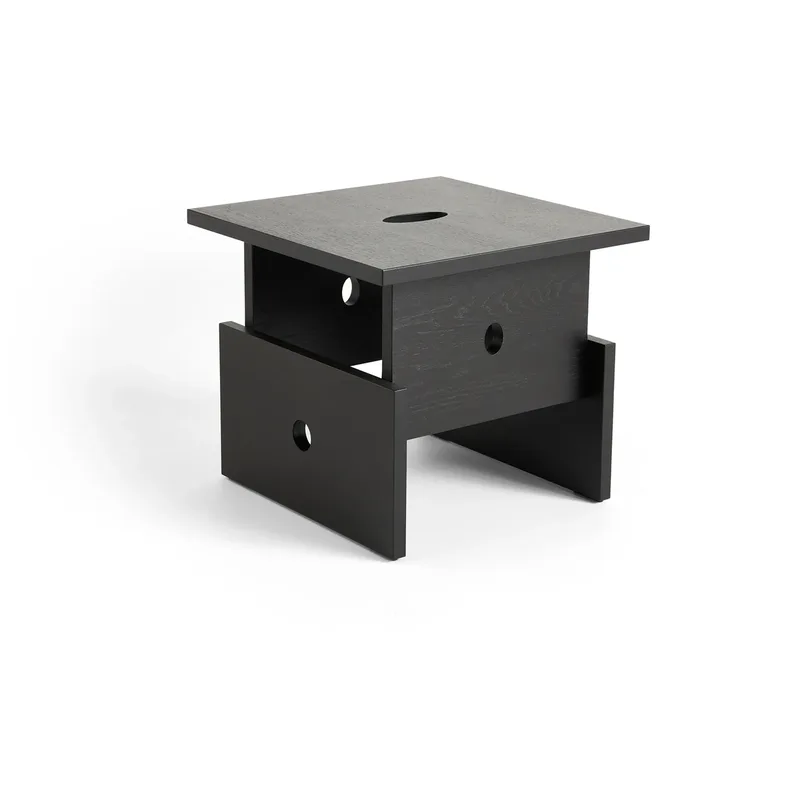 Wood Box Couchtisch Schwarz lackierte Eiche by HAY – product photo