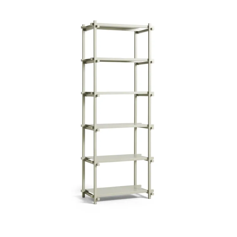 Woody Column Wandregal Beech-smokey grey, hoch by HAY – product photo