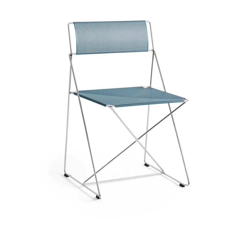 X-Line Indoor Stuhl Powder blue by HAY – product photo