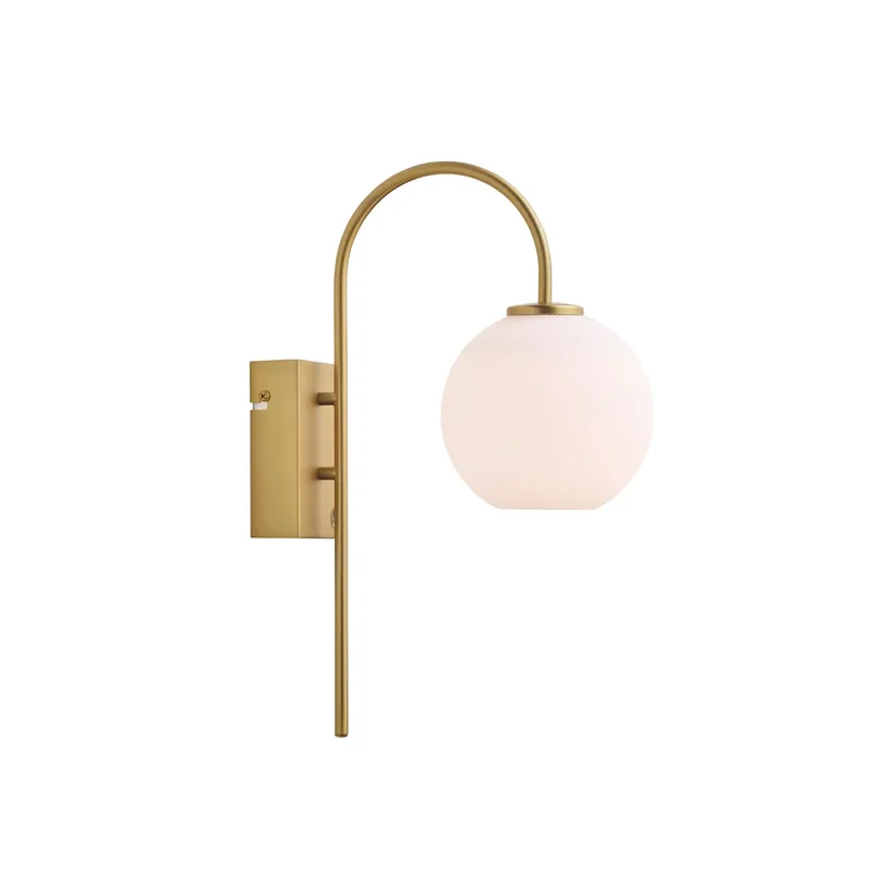 Ballon Wandlamp Brass van Herstal – productfoto