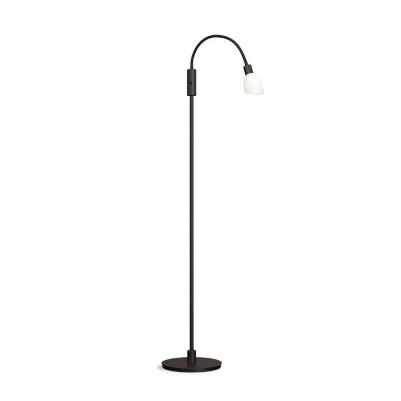 Cut 1 Vloerlamp Black/Opal von Herstal – Produktfoto