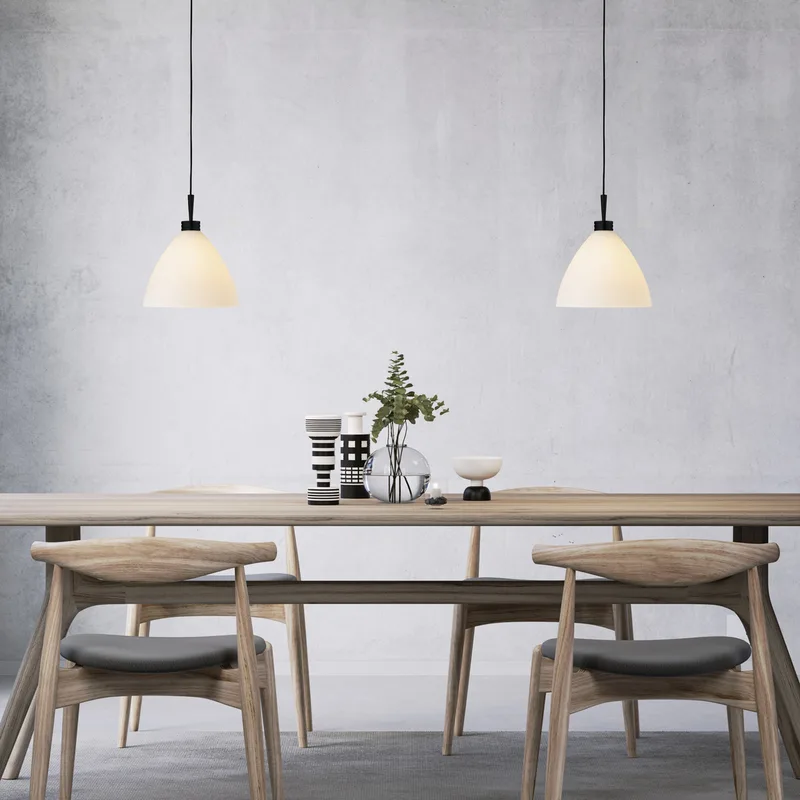 Dove Maxi Hanglamp Black de Herstal – photo du produit