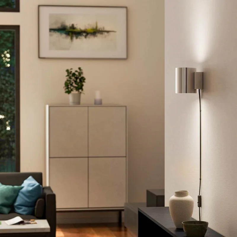 Evoke Wandlamp IP44 Small Chrome/Chrome by Herstal – product photo