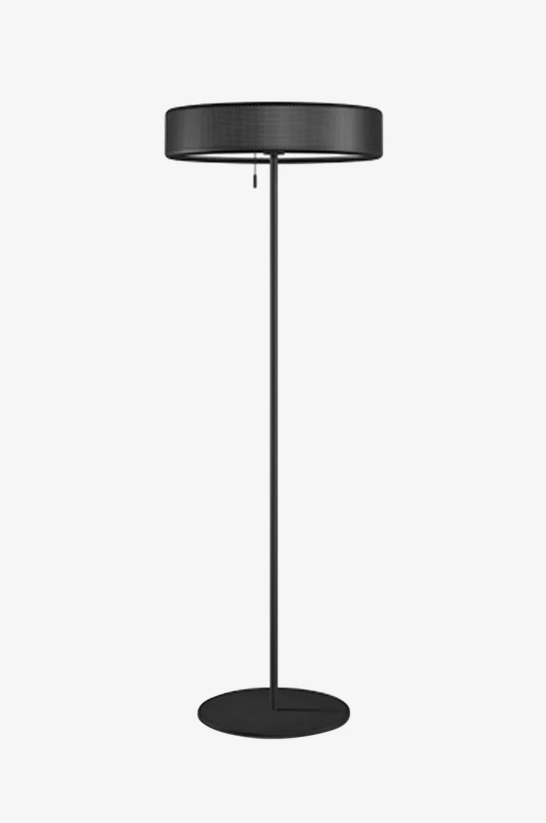 Golvlampa Grain L - Golvlampor - Från Homeroom van Herstal in Zwart – productfoto