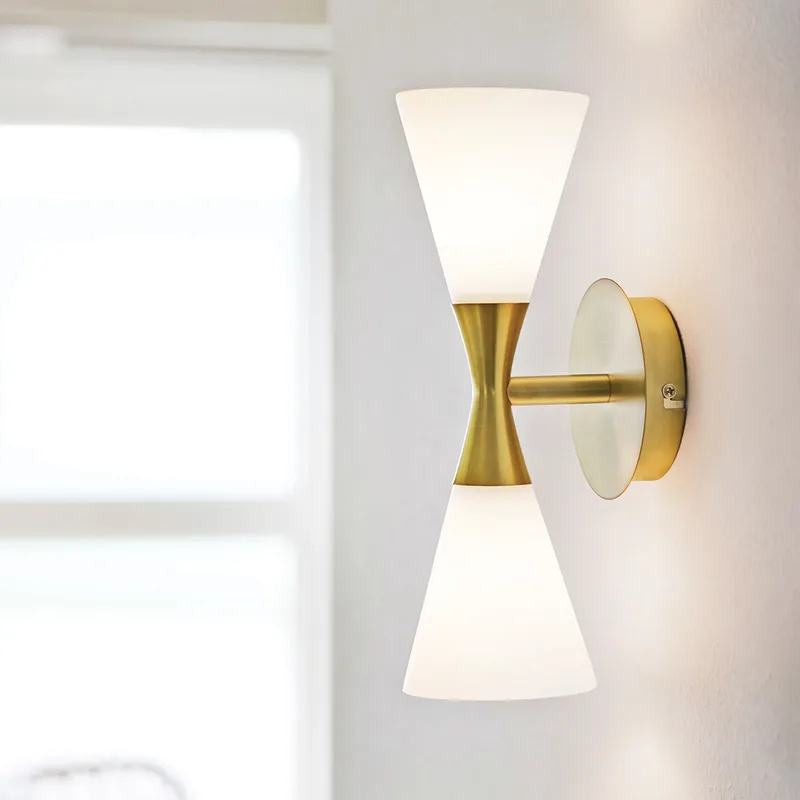 Harlekin Wandlamp Duo Brass by Herstal – product photo