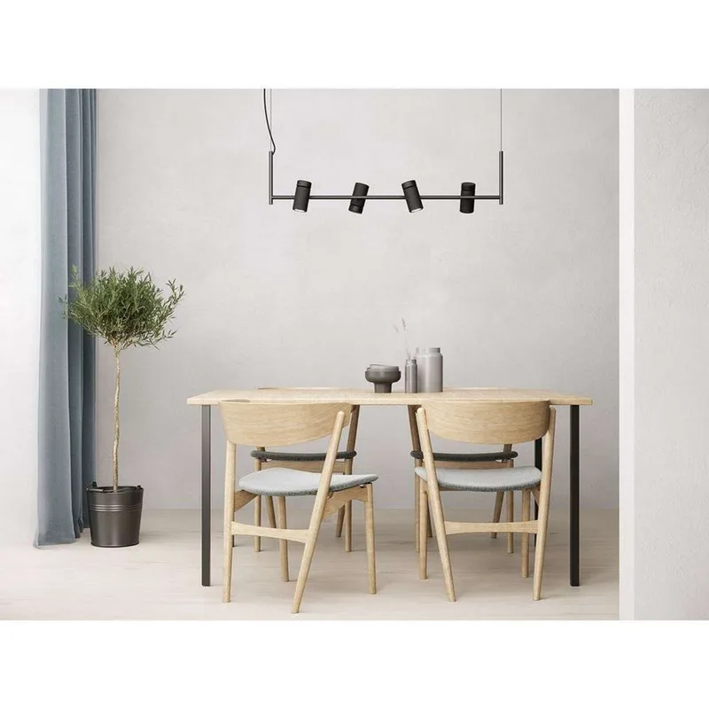 Holder 4 Hanglamp Black von Herstal – Produktfoto