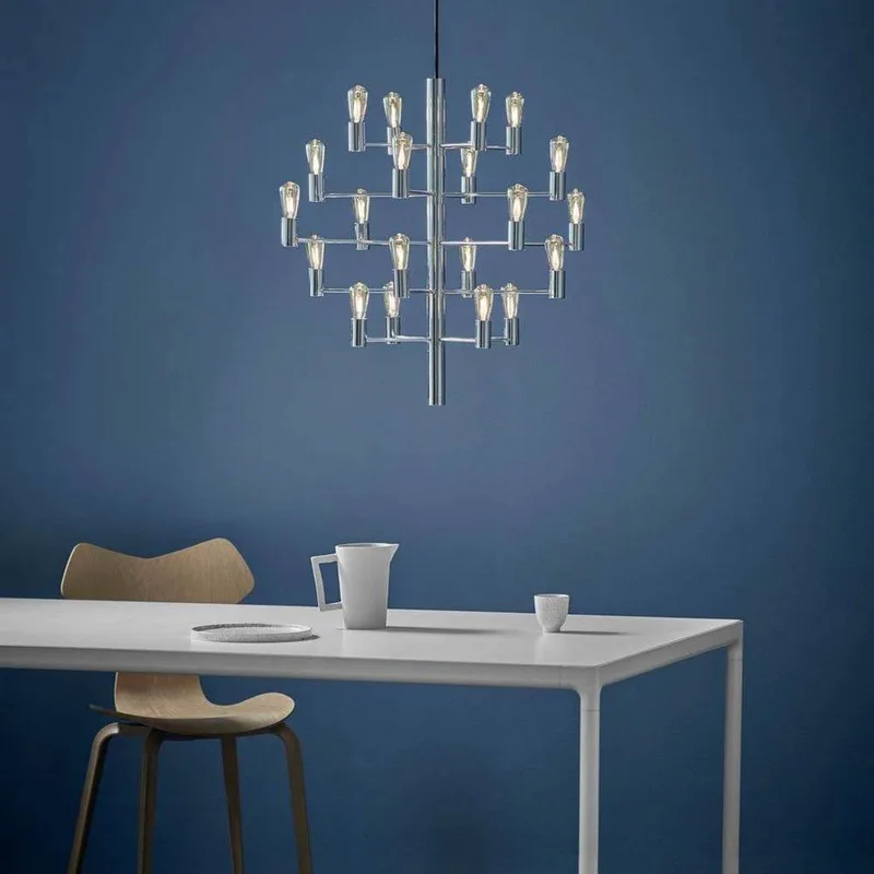 Manola 20 Kroonluchter Chrome by Herstal – product photo
