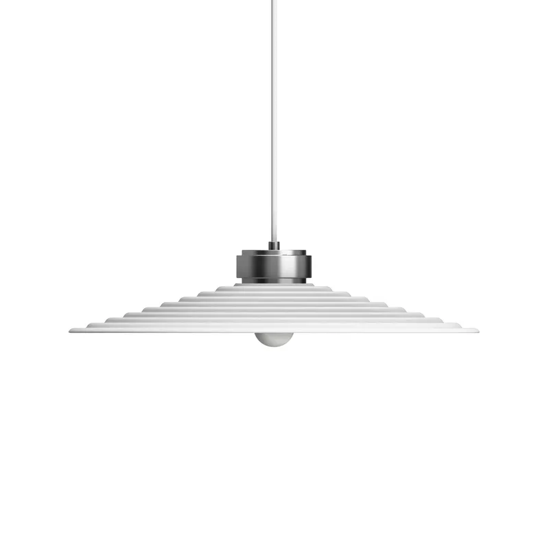 Sound Pendelleuchte large Mattweiß von Herstal – Produktfoto