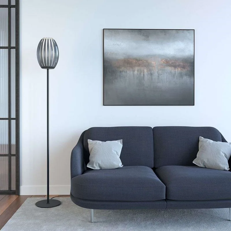 Tentacle vloerlamp M Black/Smoke von Herstal – Produktfoto