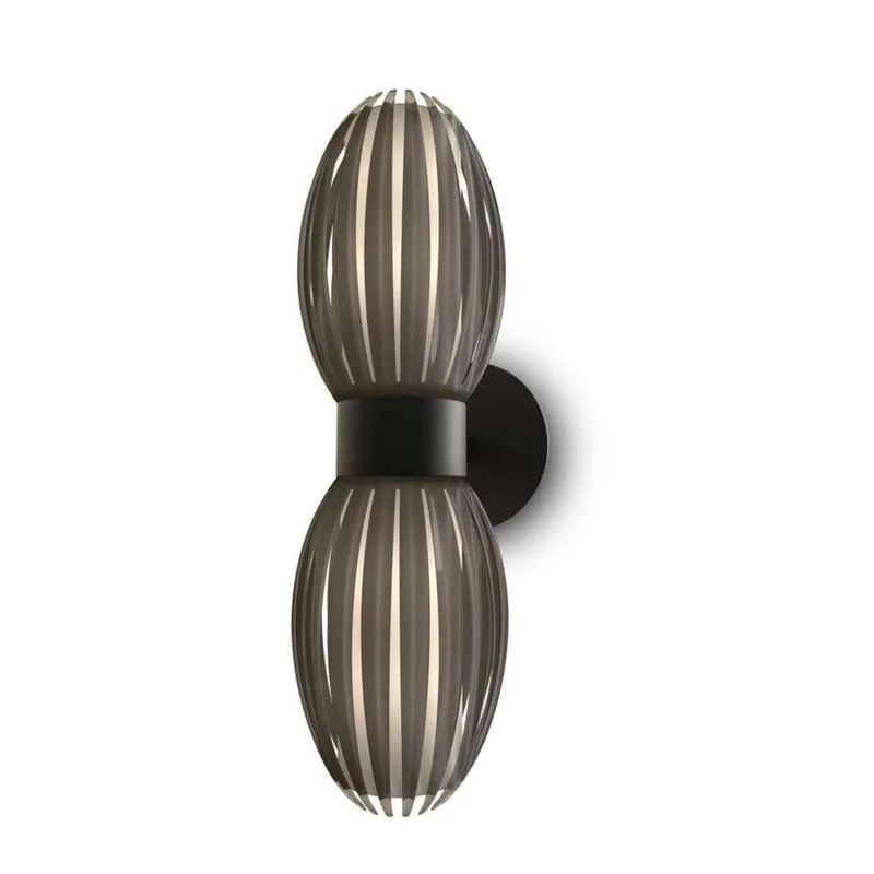 Tentacle wandlamp Duo Black/Smoke von Herstal – Produktfoto