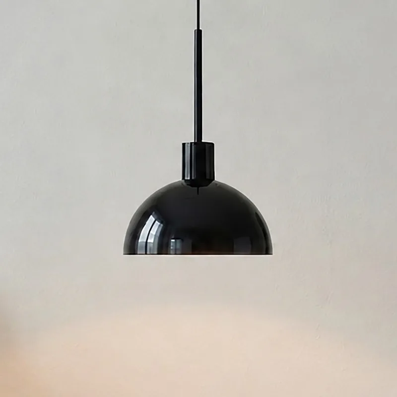 Vienda hanglamp, zwart, Ø 20 cm, metaal, GU10 by Herstal – product photo