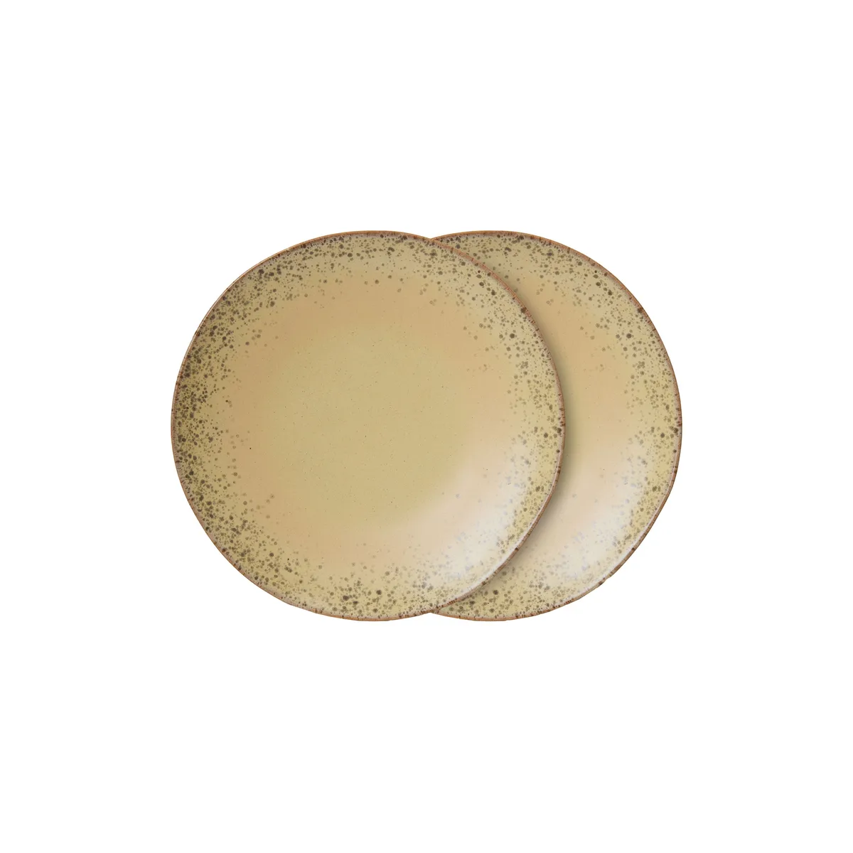 Assiette 70s ceramics - Beige - Grès émaillé de HKliving – photo du produit