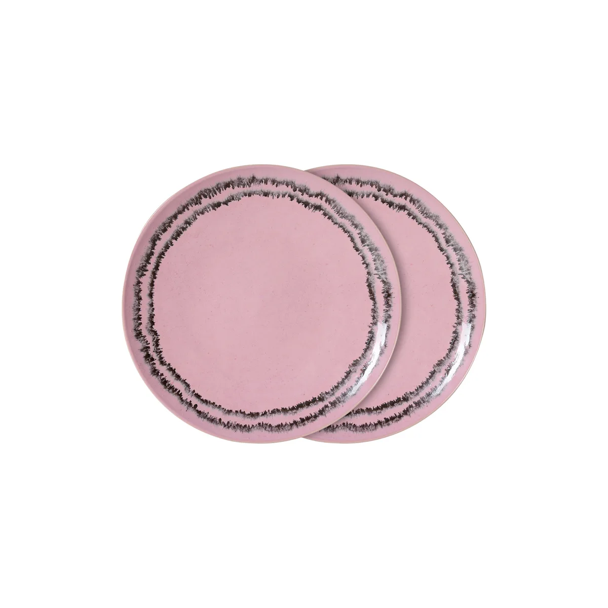 Assiette 70s ceramics - Rose - Grès émaillé de HKliving – photo du produit