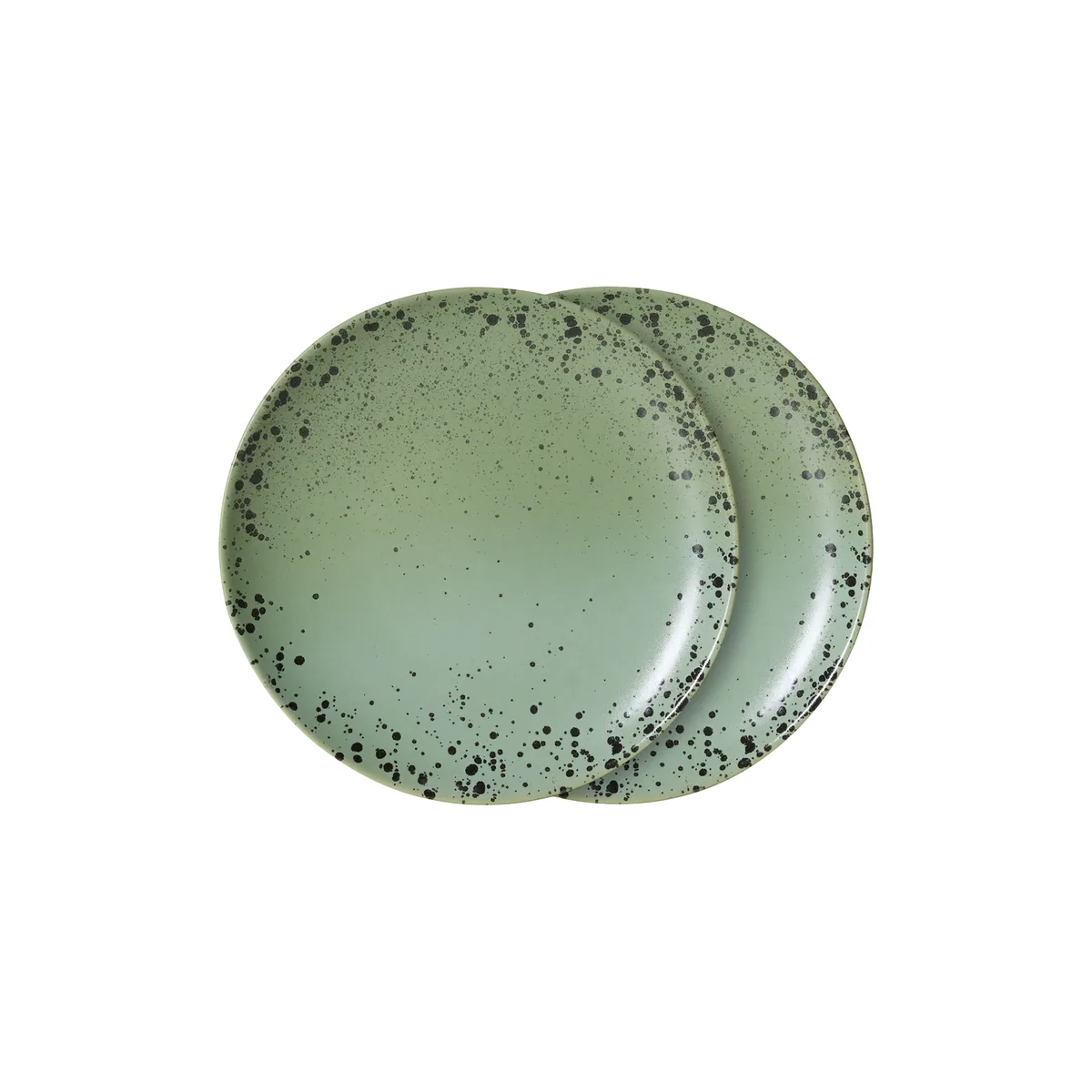 Assiette à dessert 70s ceramics - Vert - Grès émaillé de HKliving – photo du produit