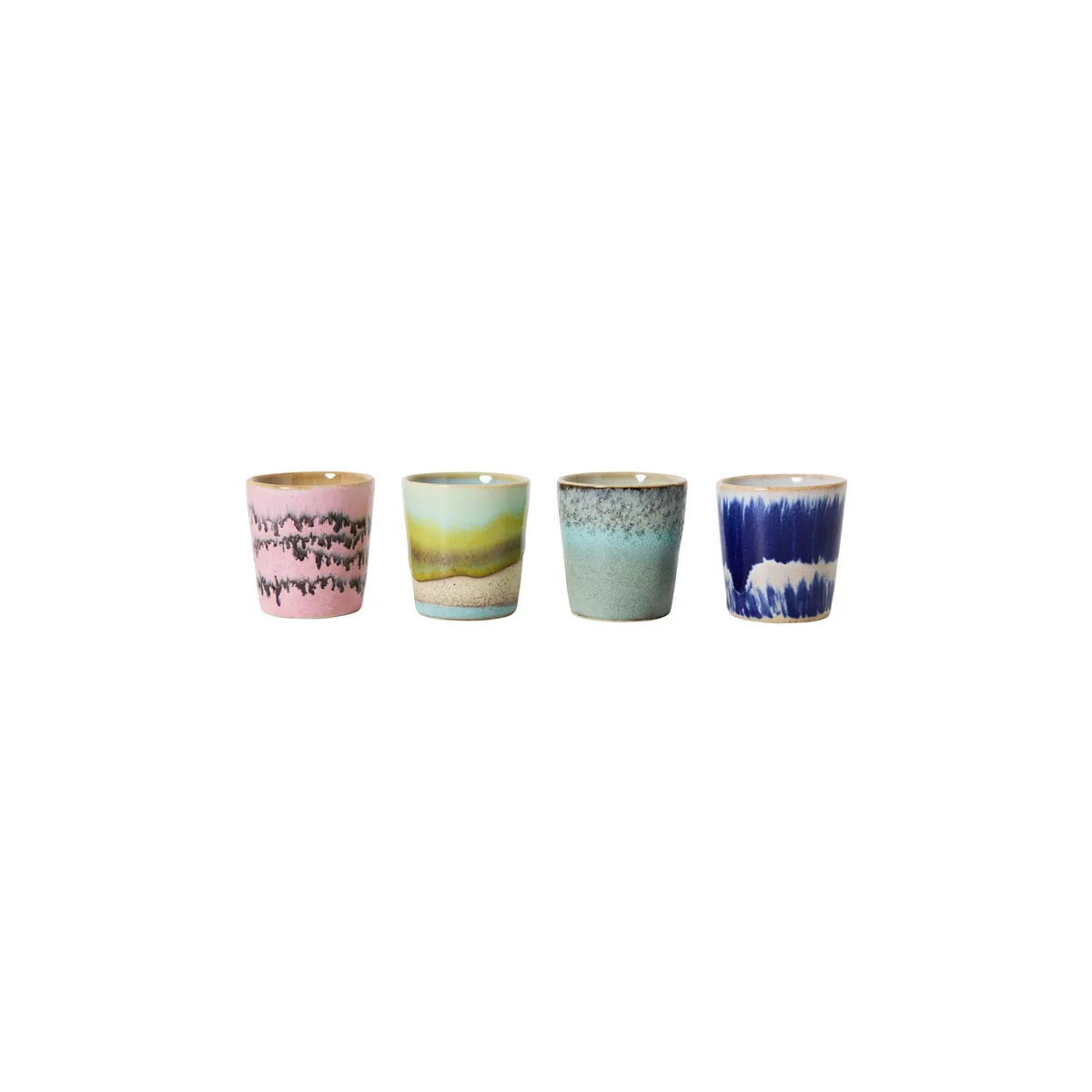 Coquetier 70s ceramics - Multicolore - Grès émaillé de HKliving – photo du produit