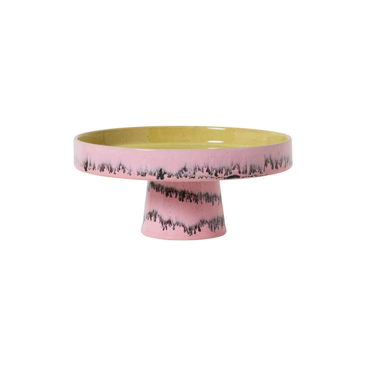 Coupe sur pied 70s ceramics - Rose - Grès émaillé de HKliving – photo du produit
