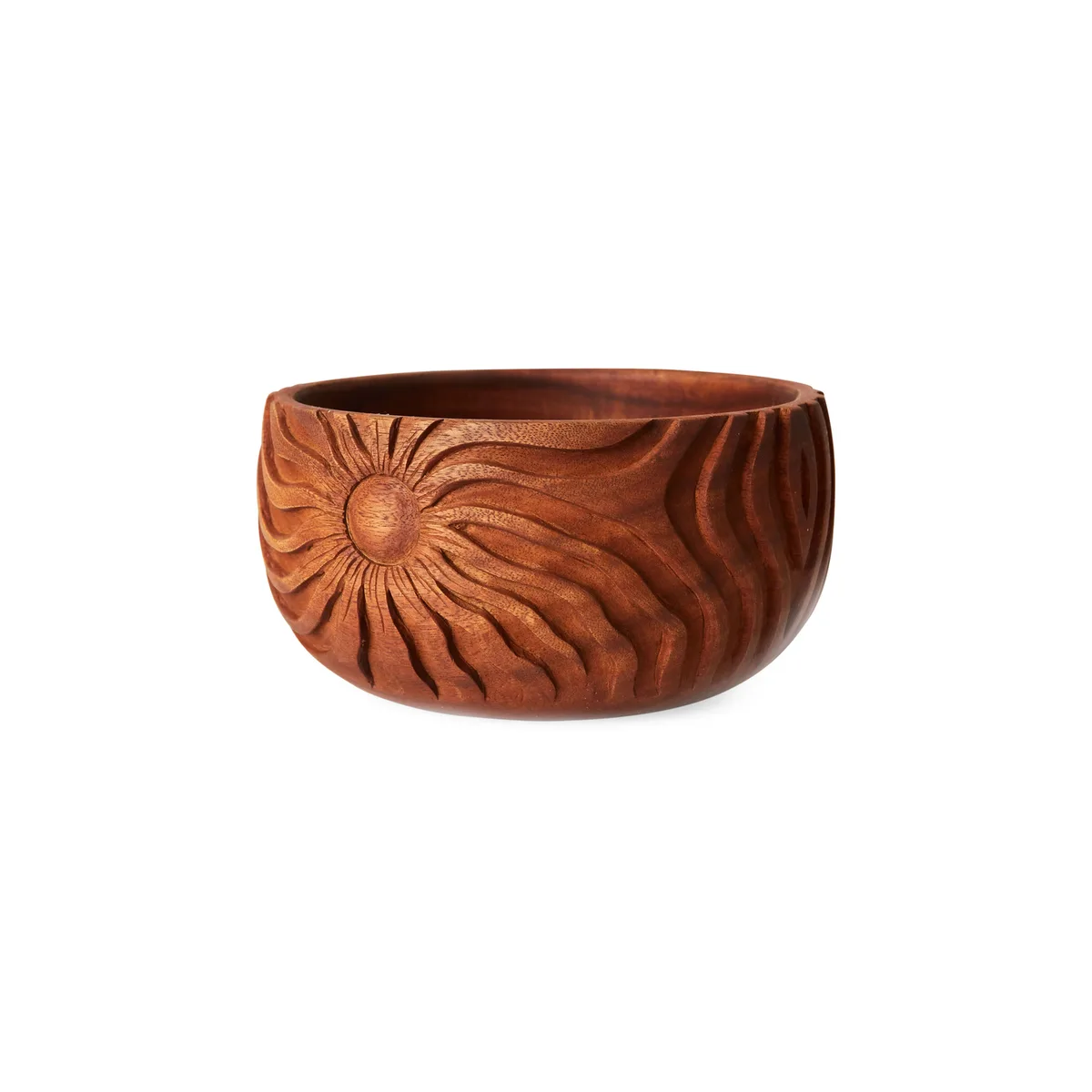 Coupe Wooden - Marron - Acajou massif de HKliving – photo du produit