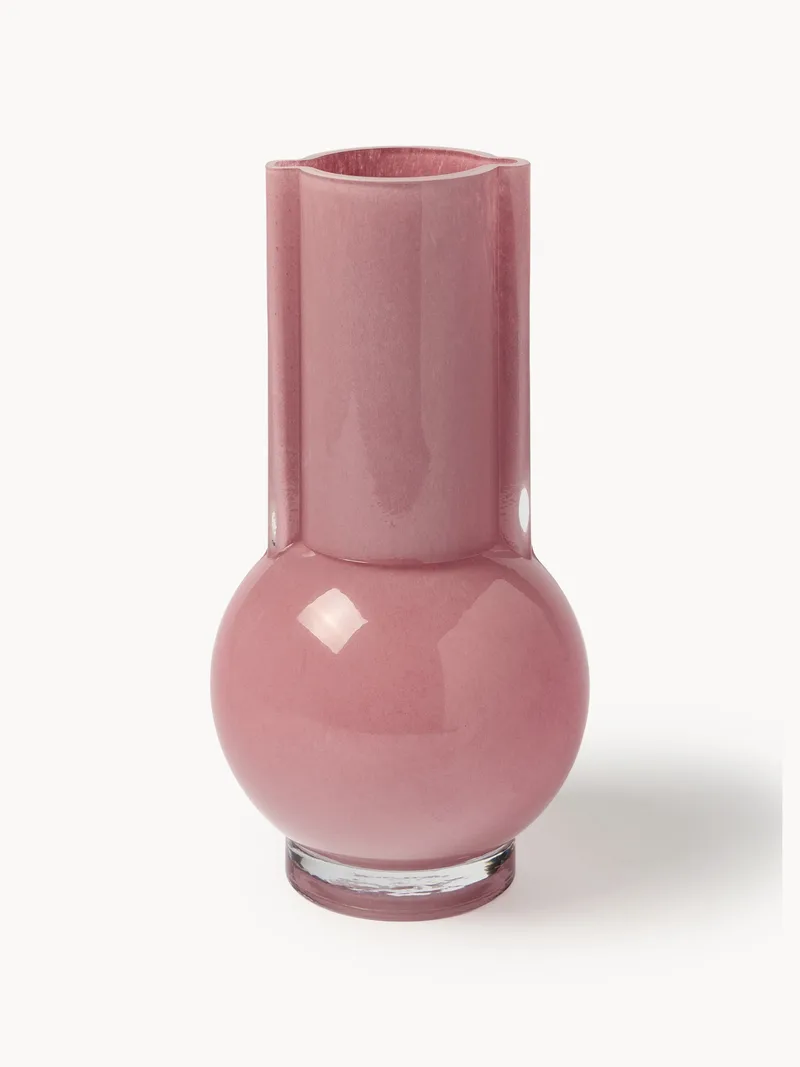 Design vaas Flamingo van glas, H 25 cm de HKliving – photo du produit