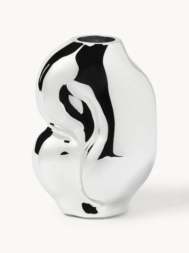 Handgemaakte glazen vaas Gleam, H 18 cm van HKliving – productfoto
