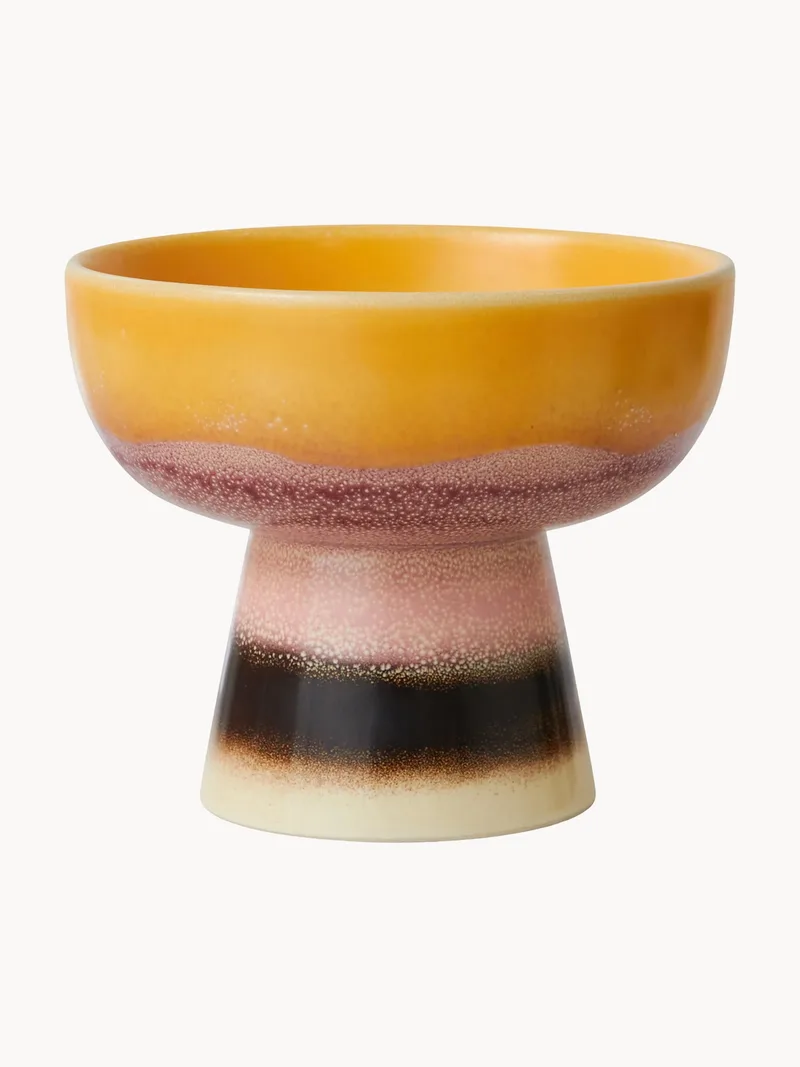 Handgefertigtes Schälchen 70's mit Reaktivglasur von HKliving – Produktfoto
