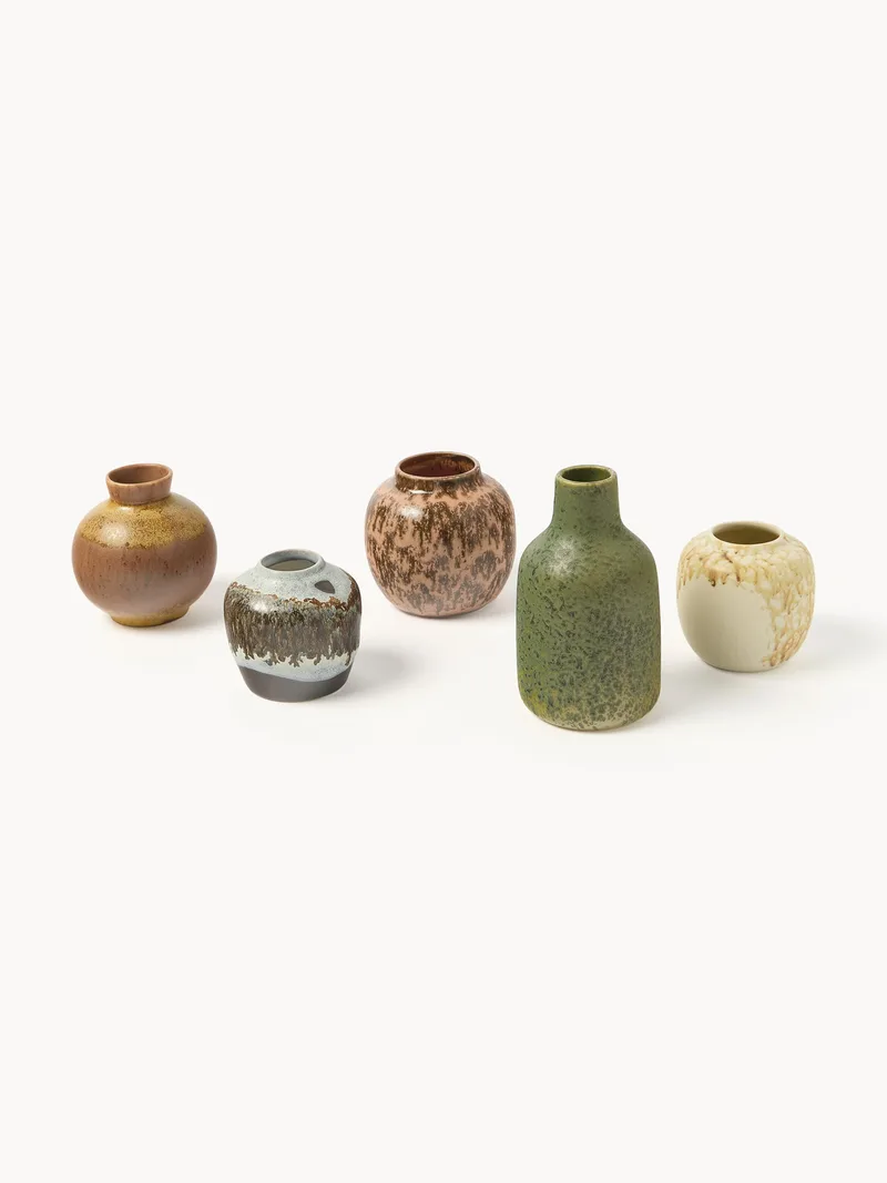 Handgemaakte vazen 70's, 5-delig by HKliving – product photo