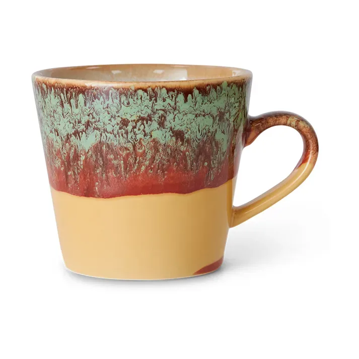 HKliving 70's Cappuccinotasse 33 cl Cove by HKliving – product photo