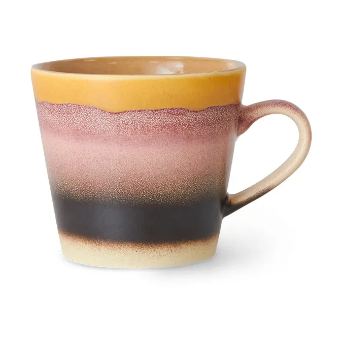 HKliving 70's Cappuccinotasse 33 cl Sunset by HKliving – product photo