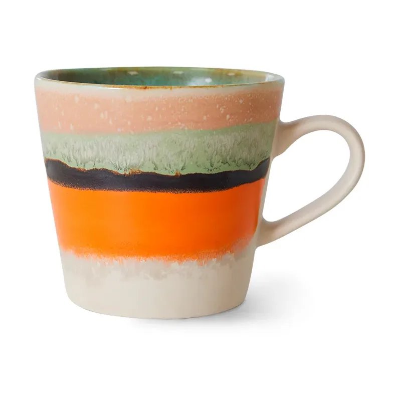 HKliving 70's Cappuccinotasse Burst by HKliving – product photo
