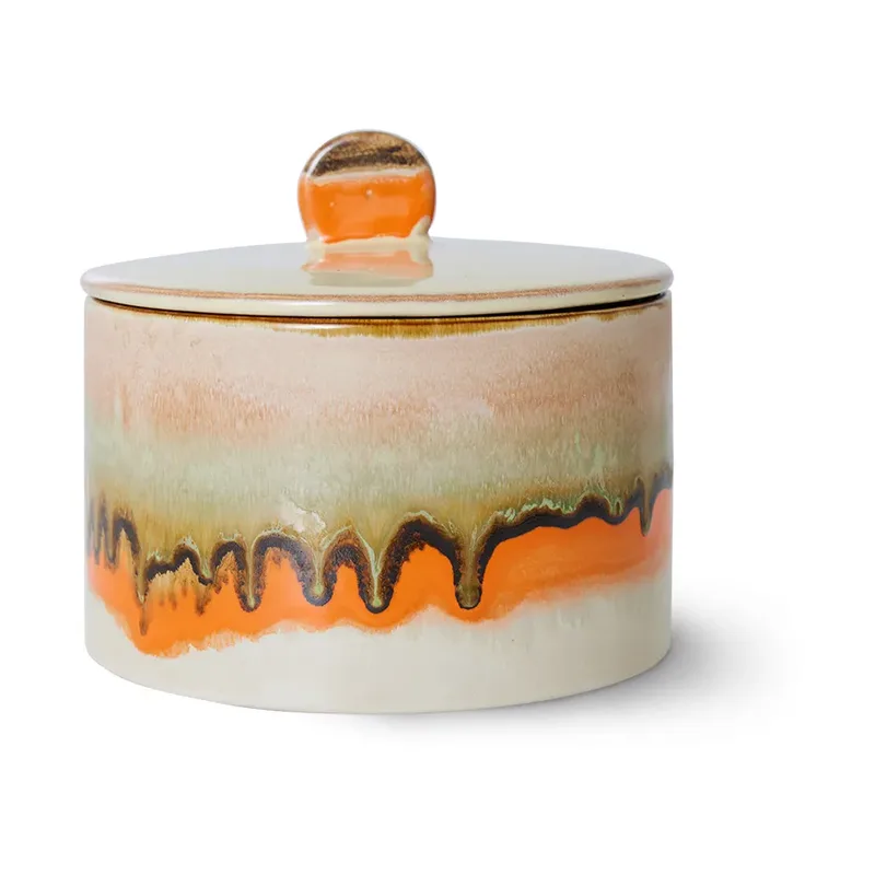HKliving 70's cookie jar Keksdose Ø17cm Burst van HKliving – productfoto