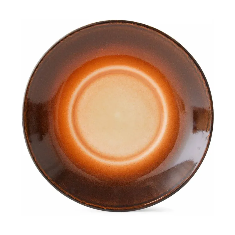HKliving 70's Kaffeeteller Ø11,5 cm Medium roast by HKliving – product photo