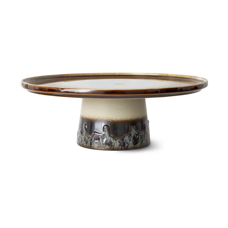 HKliving 70's plateau Tortenteller M Orbit de HKliving – photo du produit