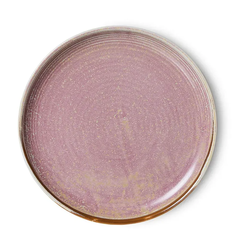 Home Chef side plate kleiner Teller Ø20cm Rustic pink von HKliving – Produktfoto