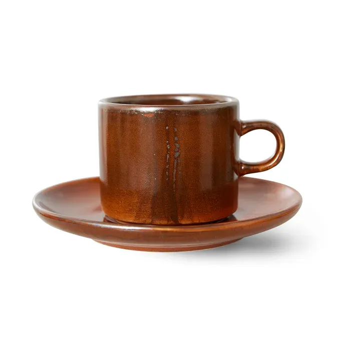 Home Chef Tasse 22cl Burned orange von HKliving – Produktfoto